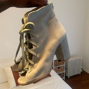 Kristen Cavallari Peep Toe Booties